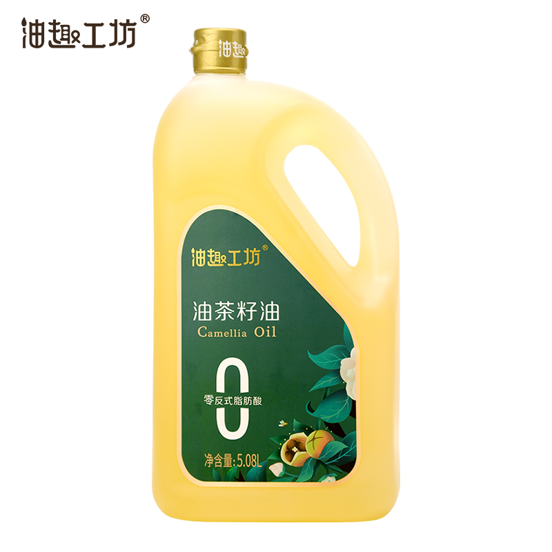 零反油茶籽油 5.08L